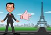 Abofeteando a Sarkozy